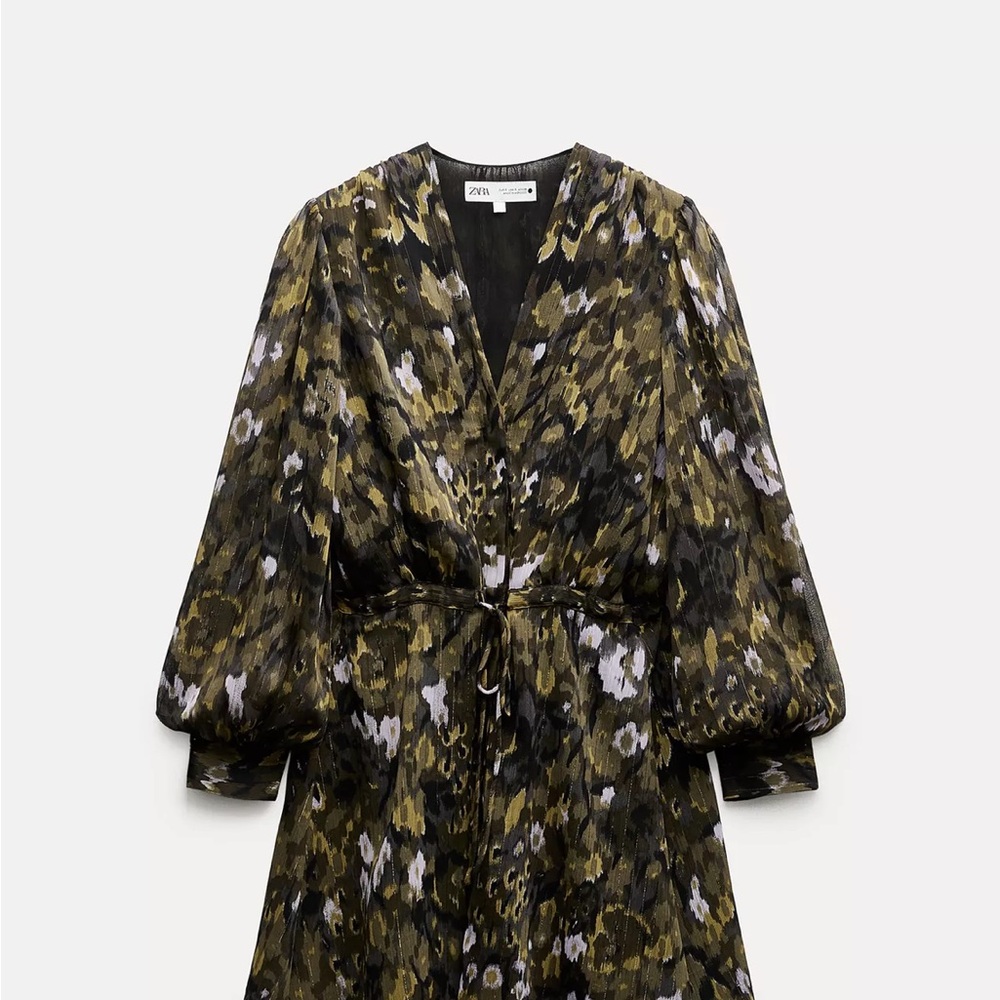 Zara Women's Multicolor Dress - EUC - Size M